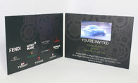 Portrait Landscape 4.3 Inch Video Brochure Card Wedding Invitation Card For Activity