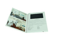 Promotional Full colors video booklet , 1G / 2G / 4G / 8G lcd video card