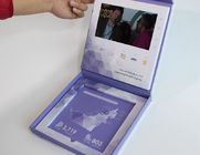 8GB Video Brochure Card CMYK Full Color Printing With 2000mAh Battery
