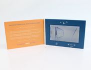 VIF Free Sample 7 inch Video Greeting Card , lcd video business cards for promotional activities