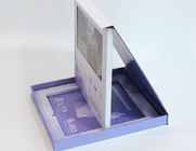 VIF Custom Hexagon LCD Video Brochure Custom Gift Video Greeting Cards 7'' Rechargeable Lithium Batteries