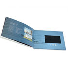 UV Paper Printing LCD Video Brochure , 210 X 210mm LCD Video Greeting Card