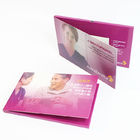 600mA 4.3 Inch Soft Card LCD Video Brochure A5 Video Greeting Card For Advertising