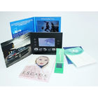 7 Inches LCD Video Brochure Card 1 /2 /4 / 8GB Memory For Advertising / Promotions