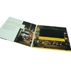 Business Booklet LCD Video Brochure 4 Color CMYK Printing 4GB Memory