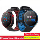 IP68 Waterproof Bluetooth Smart Bracelet , Bluetooth Sports Bracelet With 0.96 Inch Color Screen