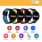 Ip68 Smart Bluetooth Fitness Bracelet Clever Clock High Resolution Round Touch LCD
