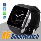 X6 MP3 Bluetooth Smart Bracelet Watch With 1.54 Inches Touch 2g Network Mode
