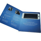 Free Sample Limited 4.3 inch 1GB Skilful CMYK printing video invitation card video brochure with 1000mah LI-battery