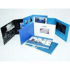 Free Sample Limited 4.3 inch 1GB Skilful CMYK printing video invitation card video brochure with 1000mah LI-battery