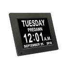 8 Inch Digital Calender Video Brochure Day Clock Hd LCD Screen Backlight USB Snooze