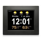 256MB Digital clock with date and temperature With 8&quot; Large Screen Display
