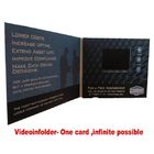 Talking Elegant USB port TFT Video Postcard for business , Customized size