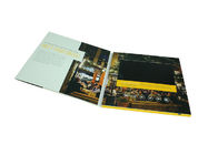 Rechargeable lcd video greeting card , 7 inch / 10 inch lcd brochures
