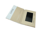 A4 , A5 CMYK Printing Video Booklet , Rechargeable Lcd Video Mailer For Commercial