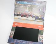 Full Colors A4 Size LCD Video Brochure For Advertising , Customized Specifications