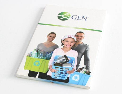 7 inch TFT screen promotional Video Brochure Card , lcd brochureswith USB port