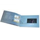 UV Paper Printing LCD Video Brochure , 210 X 210mm LCD Video Greeting Card