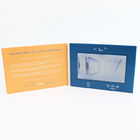 6 Movie - Control LCD Video Card , Gold Stamping Video Greeting Card For Business 