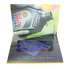 VIF Free Sample Customized printing 7 inch lcd HD screen video brochure bult in 2GB memory for invitation,advertising