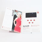 A5 Paper Digital Video Brochure Mini - USB Port Muti Functions For Advertising