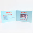 Promotion  Video in folder marketing big brand 4.3 Inch Lcd Video Greeting Card 256M With 1000mah Rechargeable Battery