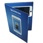 VIF Free Sample Magnetic switch graduations digital video brochure 7 inch  with A4 / A5 paper for business invitations
