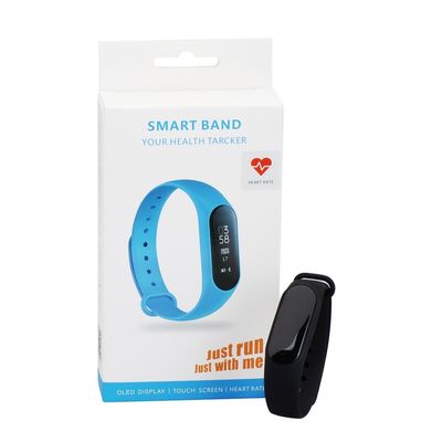 Low Power Consumption Smart Bluetooth Activity Bracelet 0.87 Inch Button / APP Control