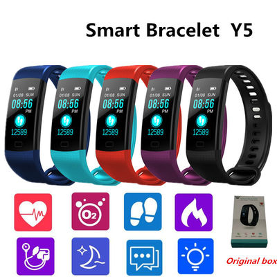 Fitness Bluetooth Smart Bracelet Vibrating Alarm Support Blood Oxygen Activity Tracker