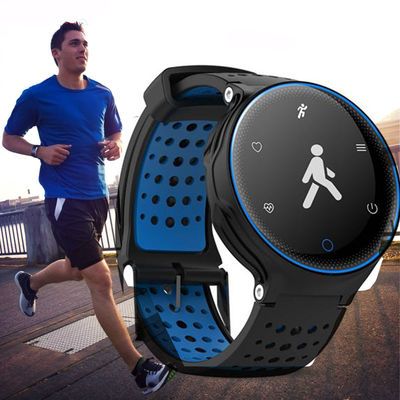 GPS Running Bluetooth Smart Bracelet Fitness Tracker With Polymer Lithium Battery