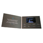 Full Color Printing Video Book 5 Inch Customized Buttons With 1-8 G Memory