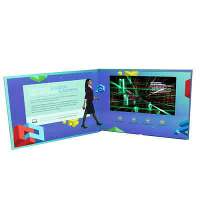 Event Invitations LCD Paper Plus Print Video Book With Rechargeable Battery