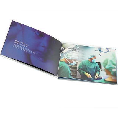 Magnetic Switch Video Greeting Card 1GB MB Brochure Lcd Display