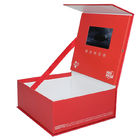 Portable Video Greeting Card VIF Business Promotion Video Brochure Box With USB Connection