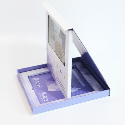 Lcd Screen Video Folder Video Greeting Cards Folder In Print Brochure CMYK 4 Color