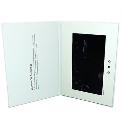 Lithium Battery 320-3500mA Video In Folder For Business Advertisement Video Brochure