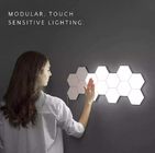 Touch Sensitive LED Quantum Wall Lamp Plastic Hexagonal For Gift DIY Lovers