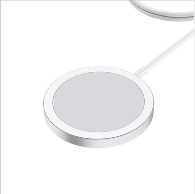 6mm distance Ultra Thin Round 15W qi wireless charger For IPhone 12