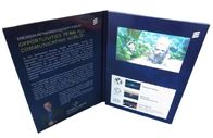 Electronic multimedia LCD Video Brochure , automatic video booklet for business