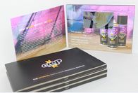 512M automatic advertising handmade Video Booklet for business promotional