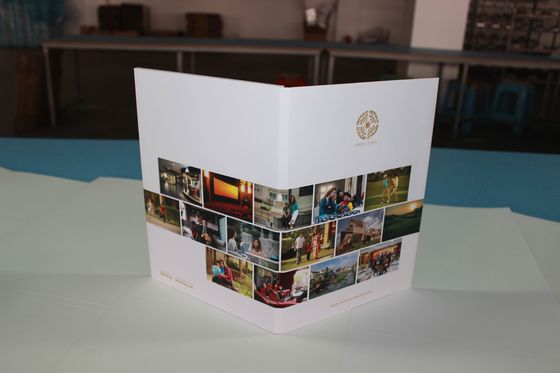 touch screen digital video brochure with Magnetic switch , ON / OFF button switch