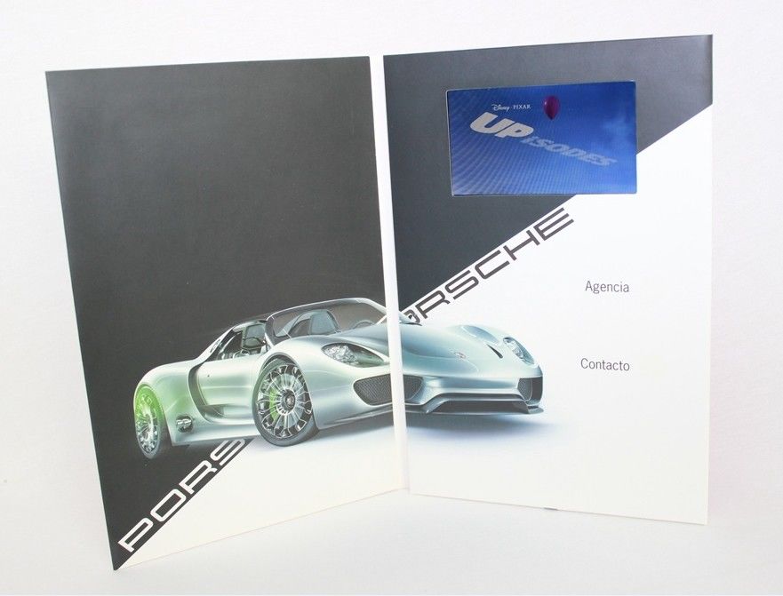 Professional CMYK printing automatic lcd video card for company intruction