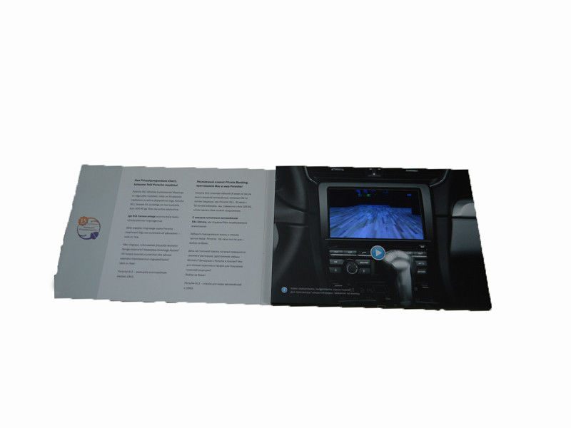 Frofessional Manufacturer Screen built in paper LCD video card for Advertising, promotion, gifts