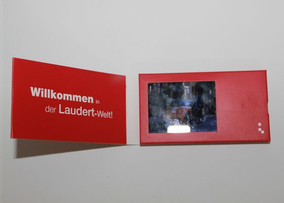 Bespoke elegant digital printing Video Business Card for advertisement